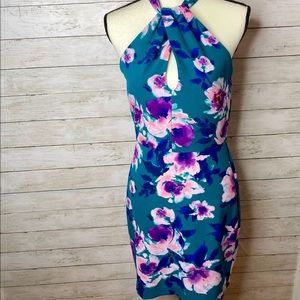 Charles Henry floral dress